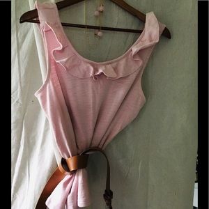 GAP | Scoop Neckline Ruffled Tank